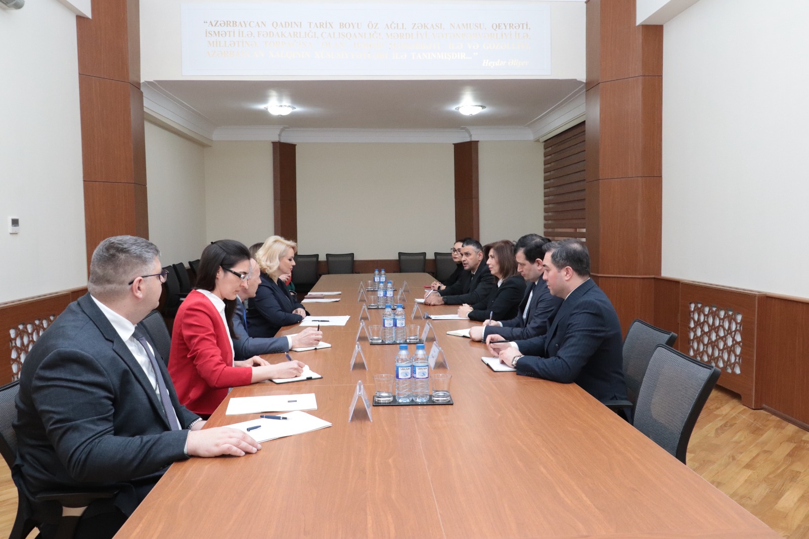 Бахар Мурадова встретилась с министром по делам семьи и демографии Сербии